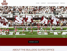 Tablet Screenshot of bulldogsuites.com